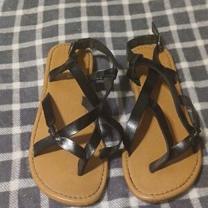 Women's Sonoma Tan and Black Sandals